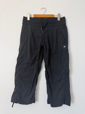lululemon athletica Dance Studio Crops Black size 6